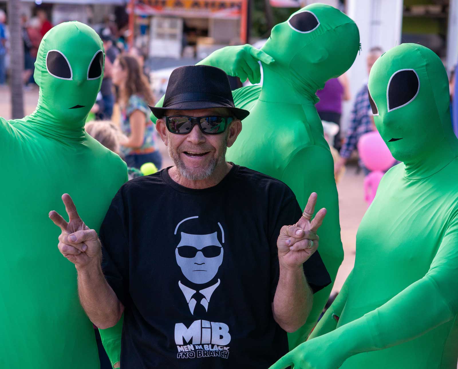 Außerirdisches Australien beim „Australian UFO Festival“ in Cardwell